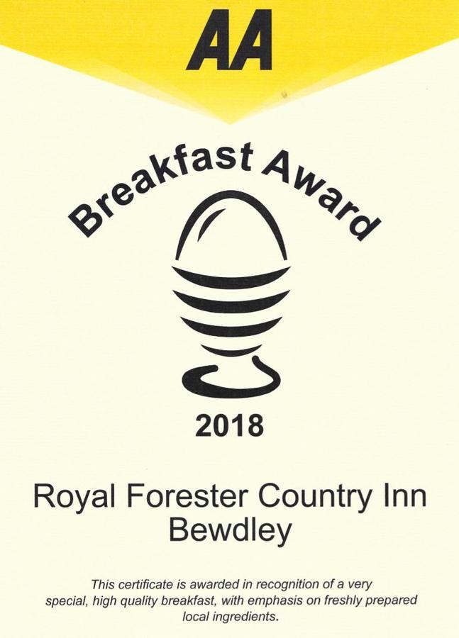 Royal Forester Country Inn Bewdley Exteriér fotografie